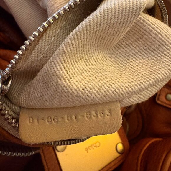 Chloe Vintage Paddington Satchel Calfskin Leather Ecureil Brown Medium - Picture 4 of 16